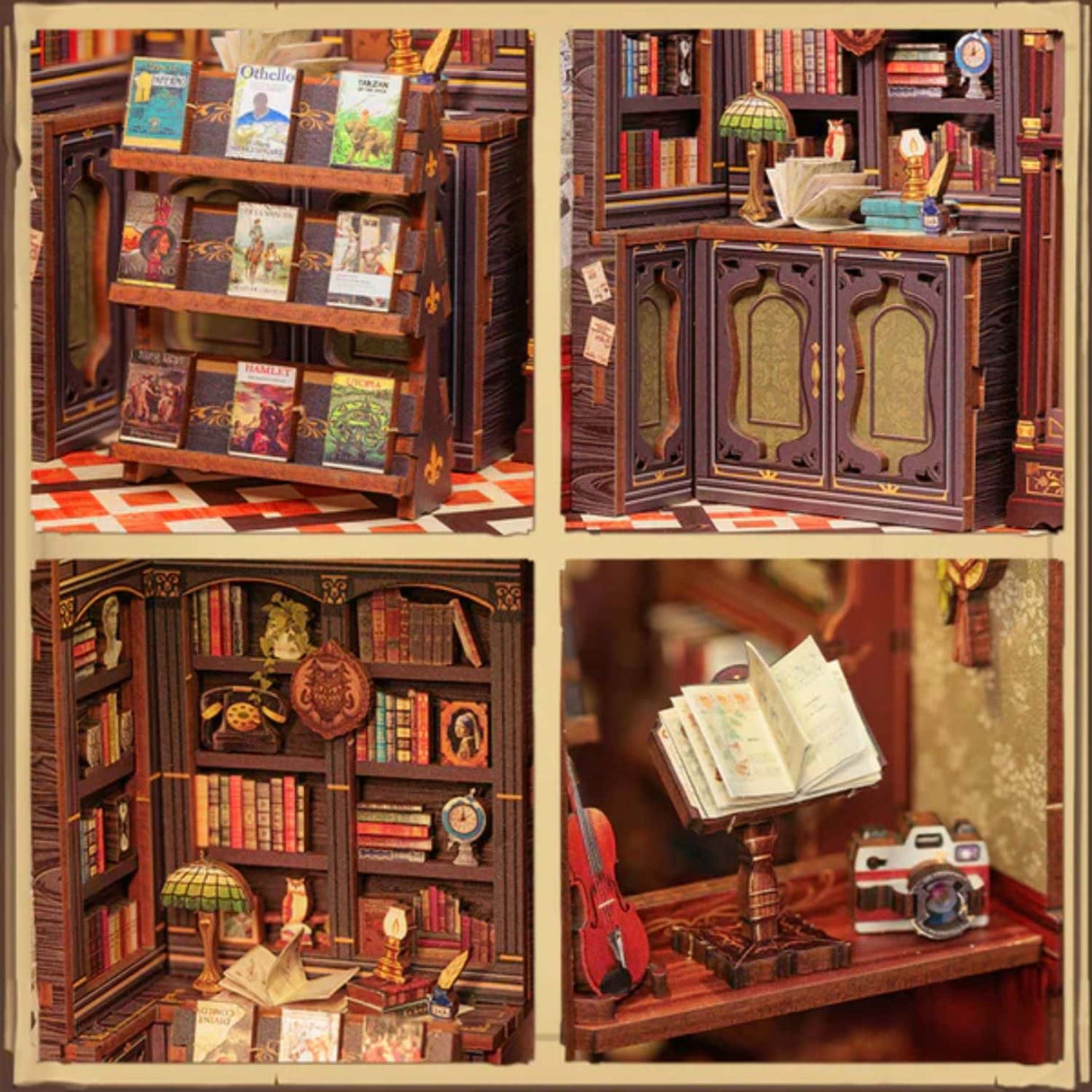 Cutebee - Separador de Libros Owl Bookstore SD02B