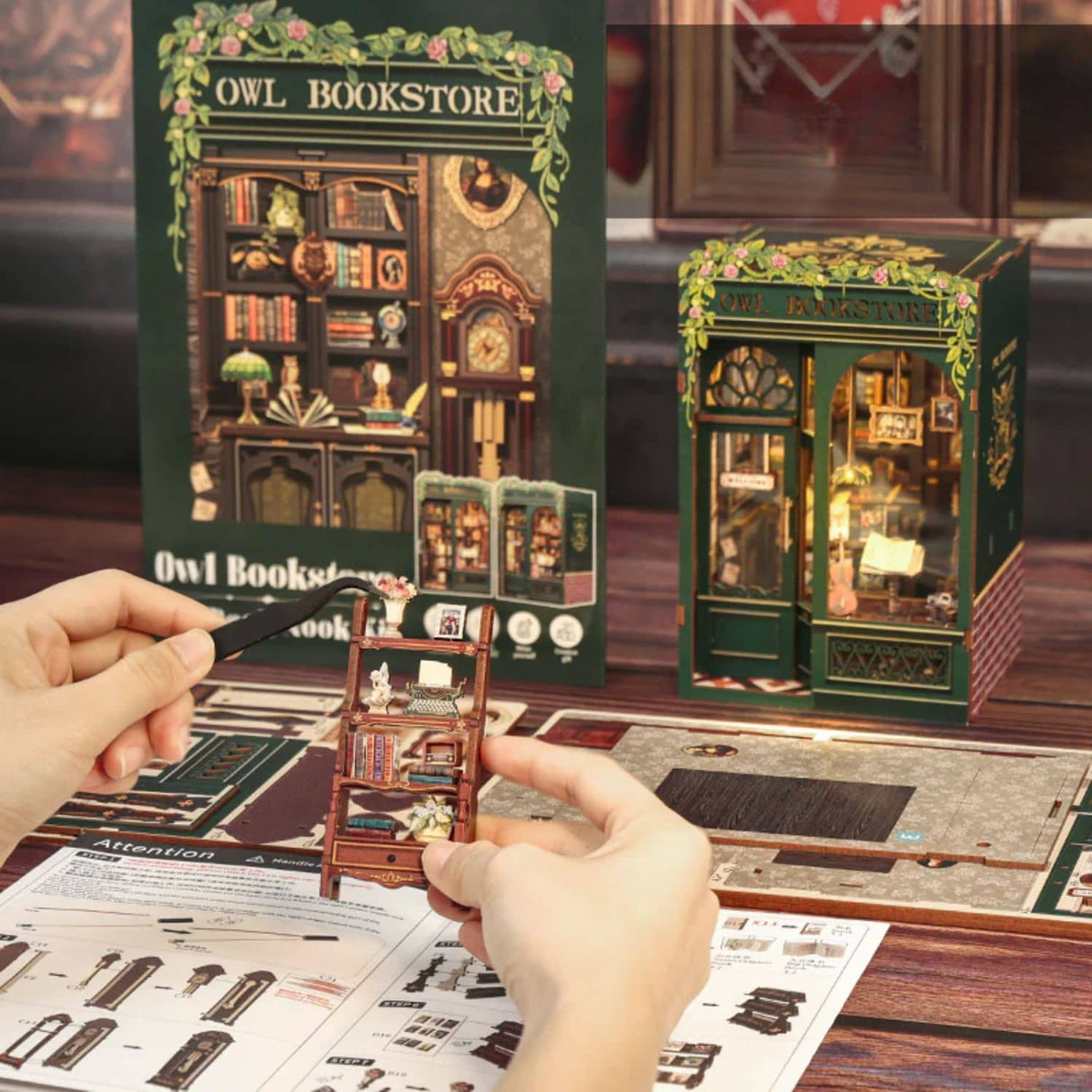Cutebee - Separador de Libros Owl Bookstore SD02B