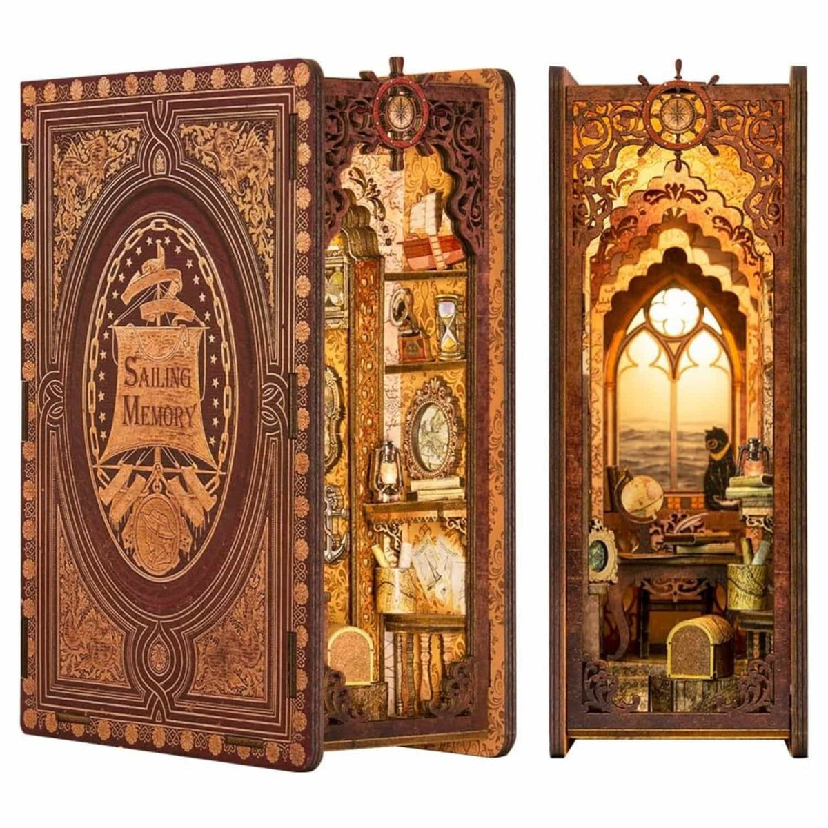 Cutebee - Book Nook Sailing Memory BK02