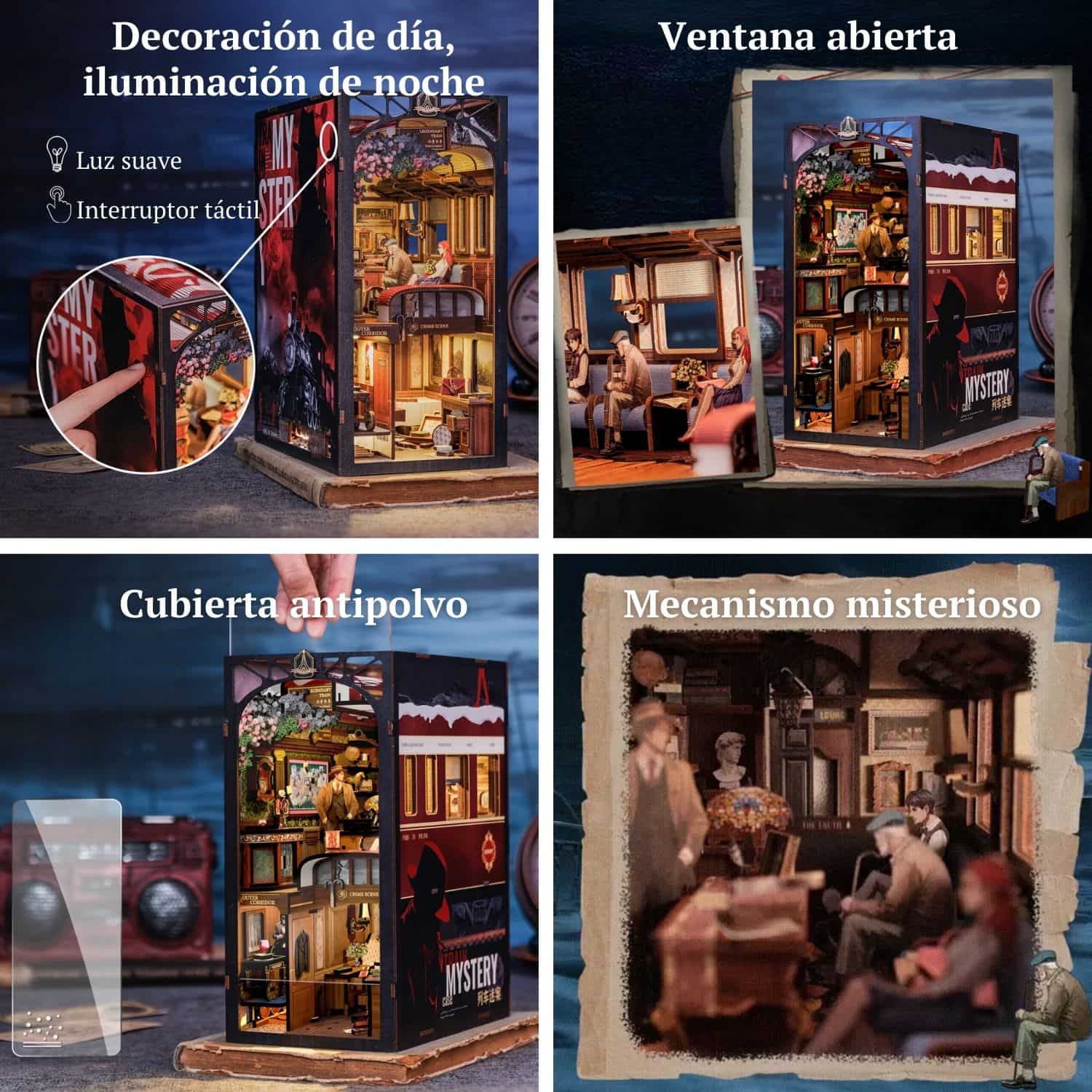 Book Nook Cutebee Train Mystery Case – Dibu Chile