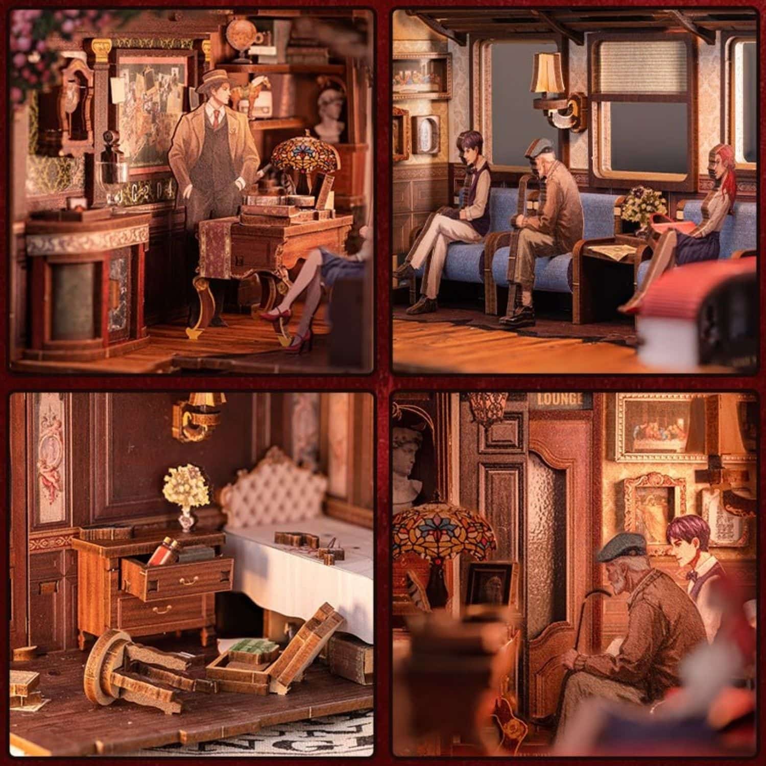 Book Nook Cutebee Train Mystery Case – Dibu Chile