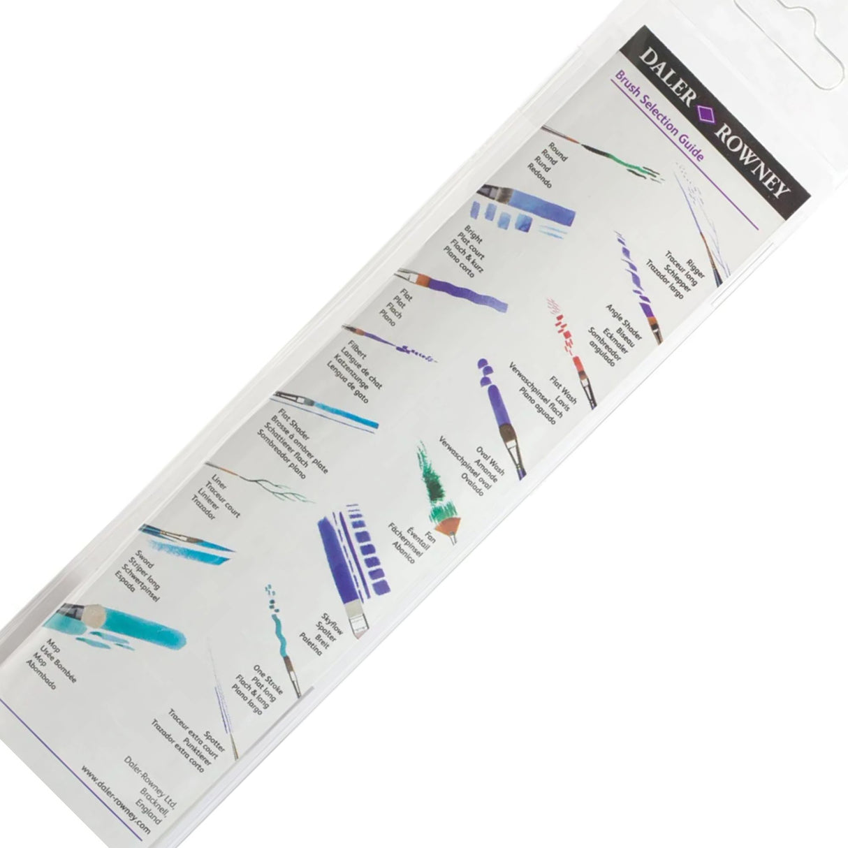Daler Rowney Graduate - Set 5 Pinceles Detail