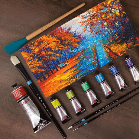 Daler Rowney - Set 10 Óleos Georgian 22 ml
