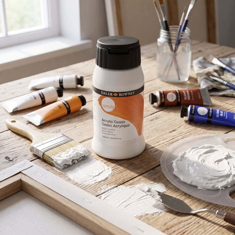 Daler Rowney Simply - Gesso Acrílico 500 ml
