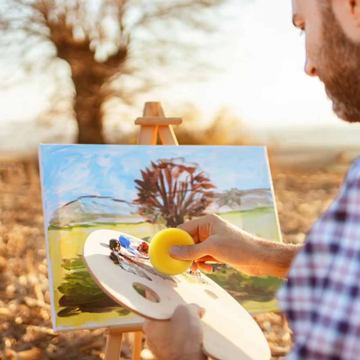 Daler Rowney Simply - Pack 6 Esponjas para Pintura