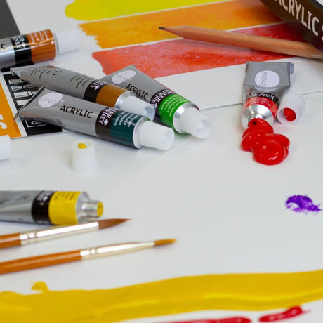 Daler Rowney Simply - Set 24 Acrílicos 12 ml