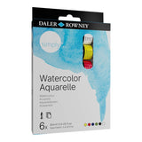 Daler Rowney Simply - Set 6 Acuarelas 12 ml