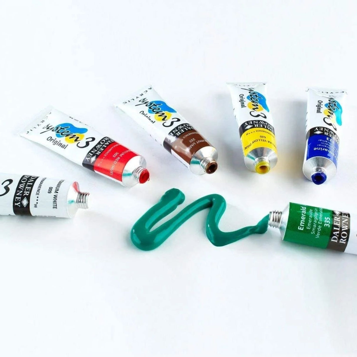 Daler Rowney System 3 - Set 6 Acrílicos 22 ml