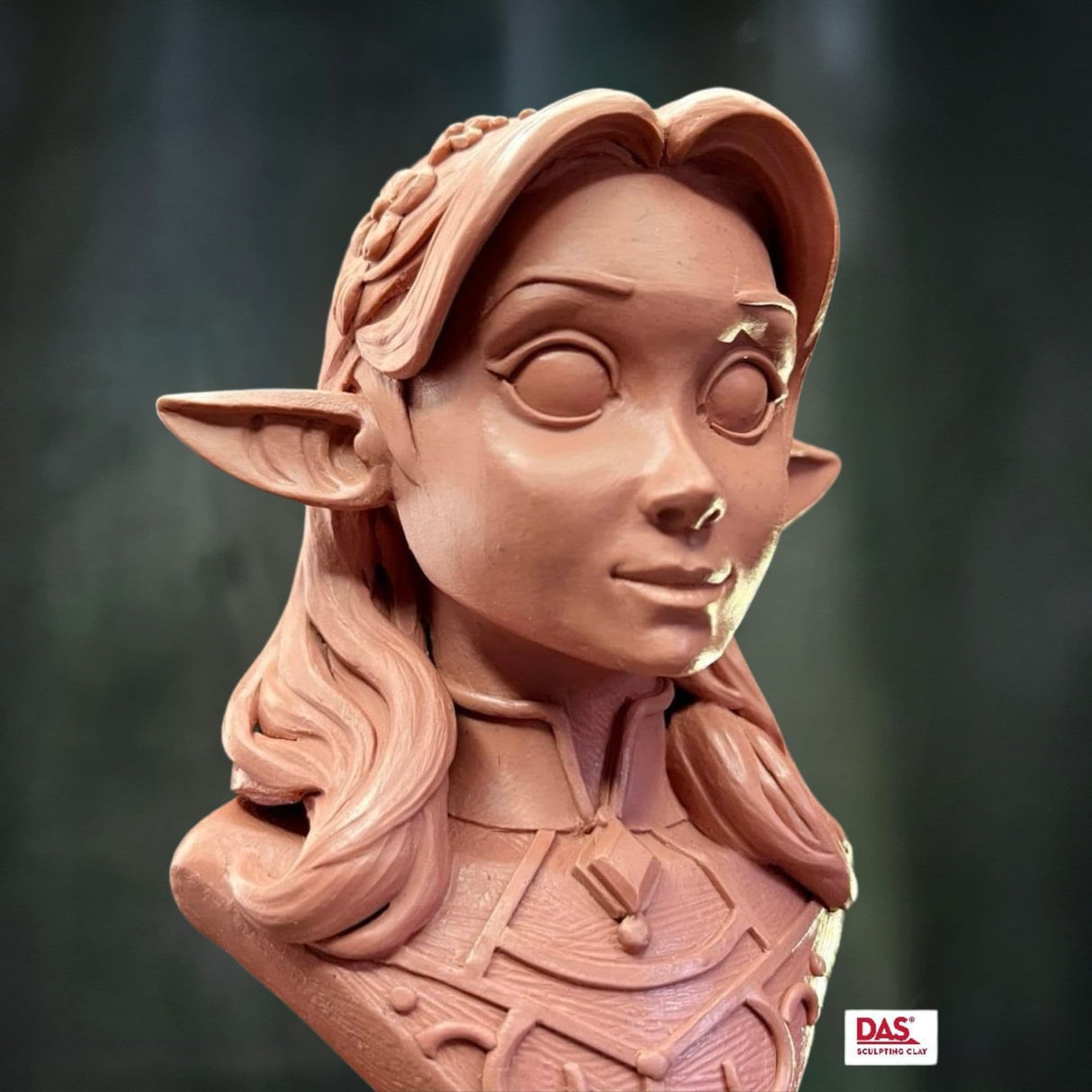 Das - Plasticina Profesional Sculpting Clay Terracotta 230 g Soft