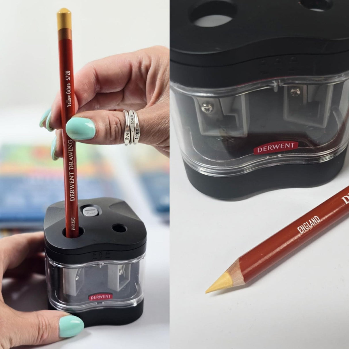 Derwent - Sacapuntas Doble Punta Eléctrico