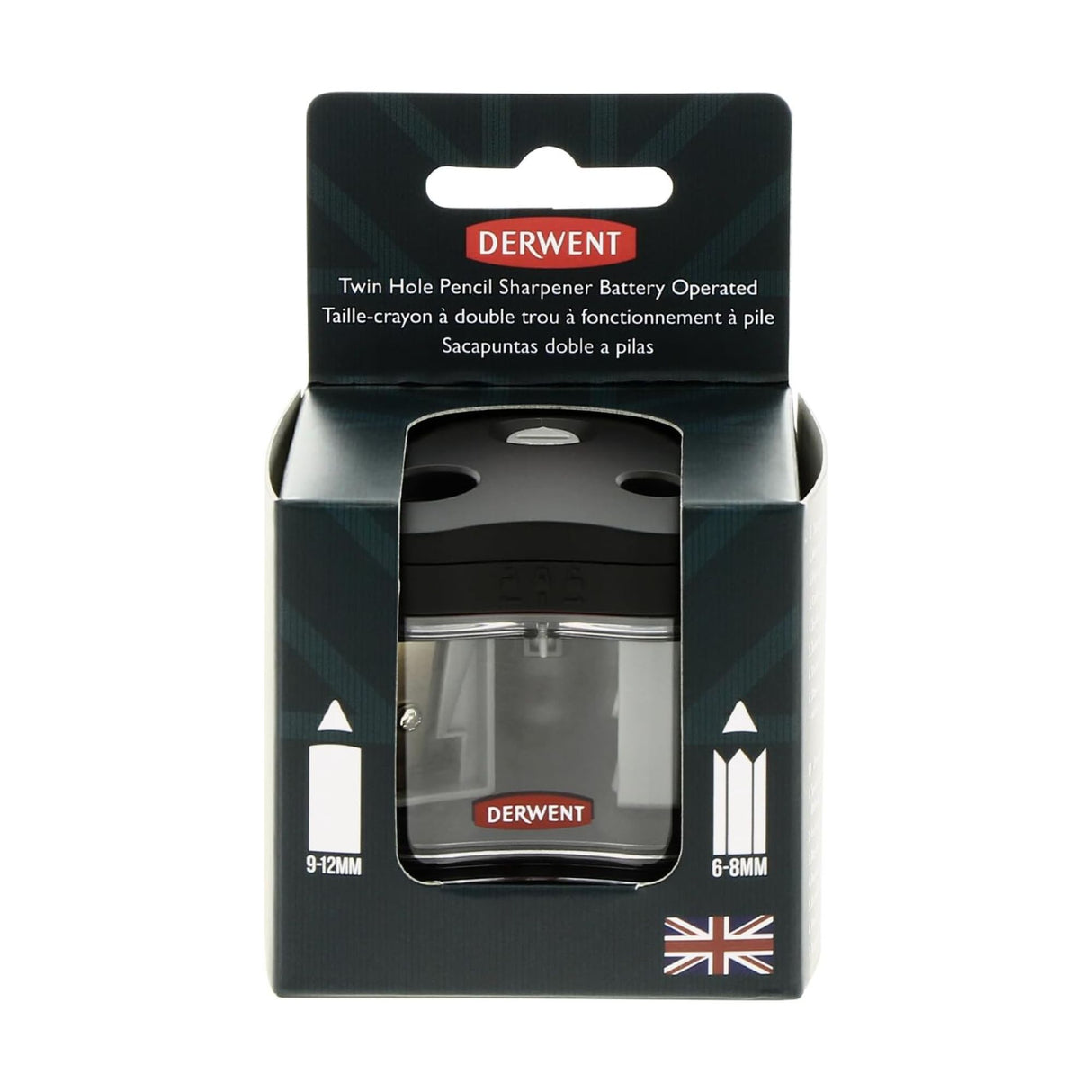 Derwent - Sacapuntas Doble Punta Eléctrico