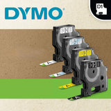 Dymo - Etiqueta Adhesiva Standard D1 Etiquetadoras 12 mm x 7 m