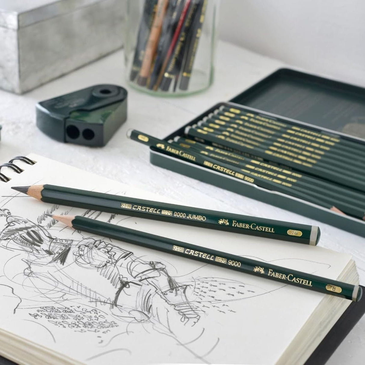 Faber Castell 9000 Jumbo - Lápices Grafito