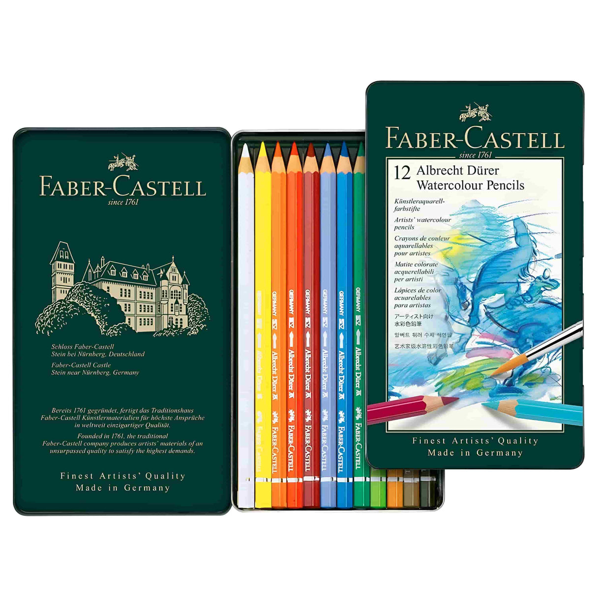 Faber Castell Albrecht Durer - Set 12 Lápices Acuarelables