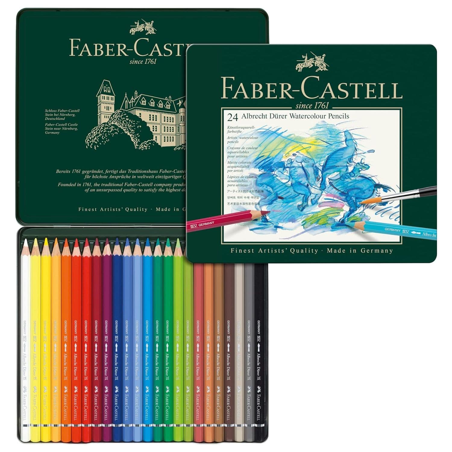 ビオドラガ DOUCEUR DURER COFFRET Faber Castell Albrecht Durer Set 24 Lápices Acuarelables – Dibu Chile
