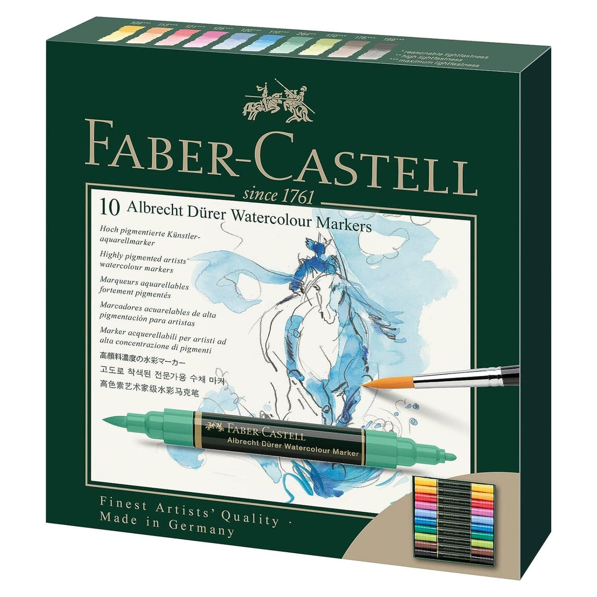 Faber Castell Albrecht Durer - Set 10 Marcadores Acuarelables