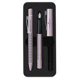 Faber Castell Grip 2011 - Kit Pluma M y Bolígrafo XB Glam Edition Pearl