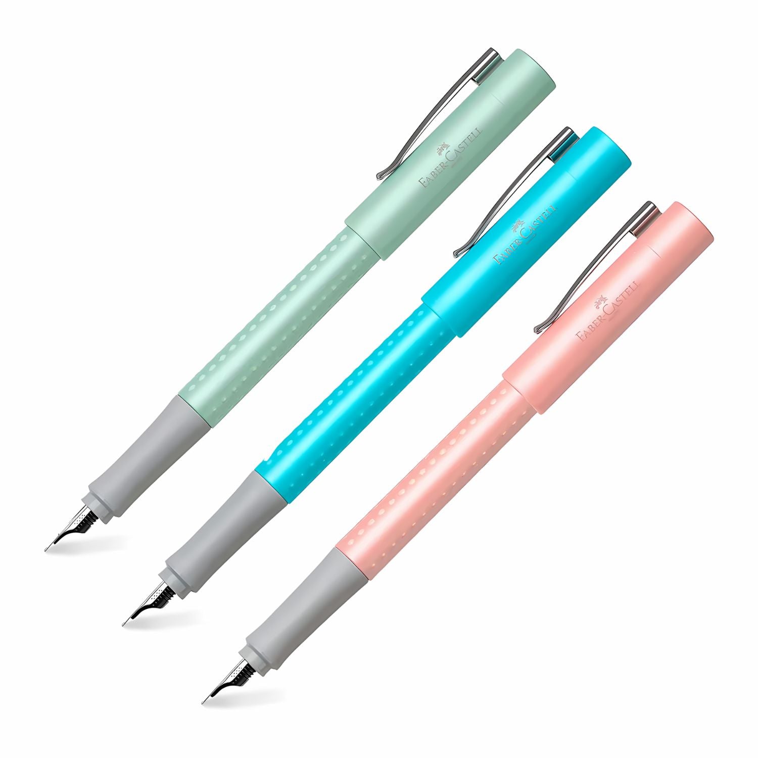 Pluma estilografica Faber Castell Grip Pearl Edition Dibu Chile
