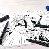 Faber-Castell - Kit Dibujo Manga Starter 10 Piezas, Pitt Artist