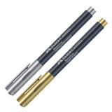 Faber-Castell Metallics - Set 2 Marcadores Oro y Plata
