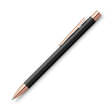 Faber Castell Neo Slim - Bolígrafo Punta M Matte Black Rose Gold