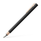 Faber Castell Neo Slim - Pluma Punta M Matte Black Rose Gold