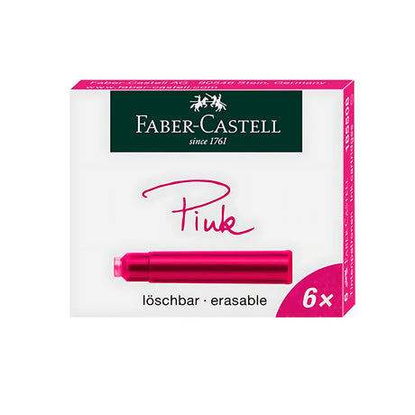 Faber Castell - Pack 6 Recargas de Tinta Standard