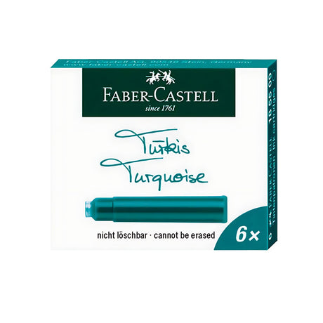 Faber Castell - Pack 6 Recargas de Tinta Standard