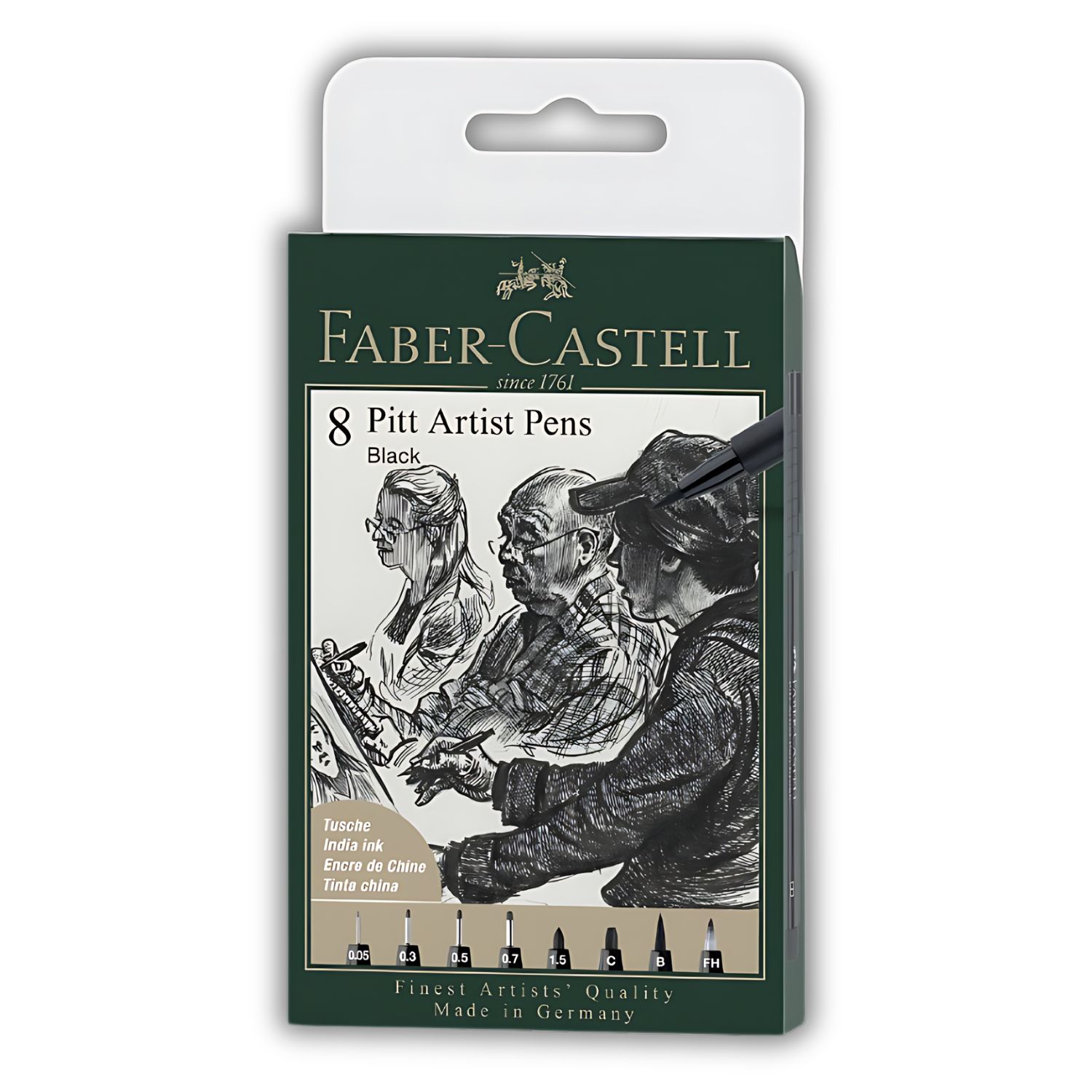 Pintoshi　CASTELFORT7本 Set 6 Tiralíneas Faber Castell Ecco Pigment – Dibu Chile