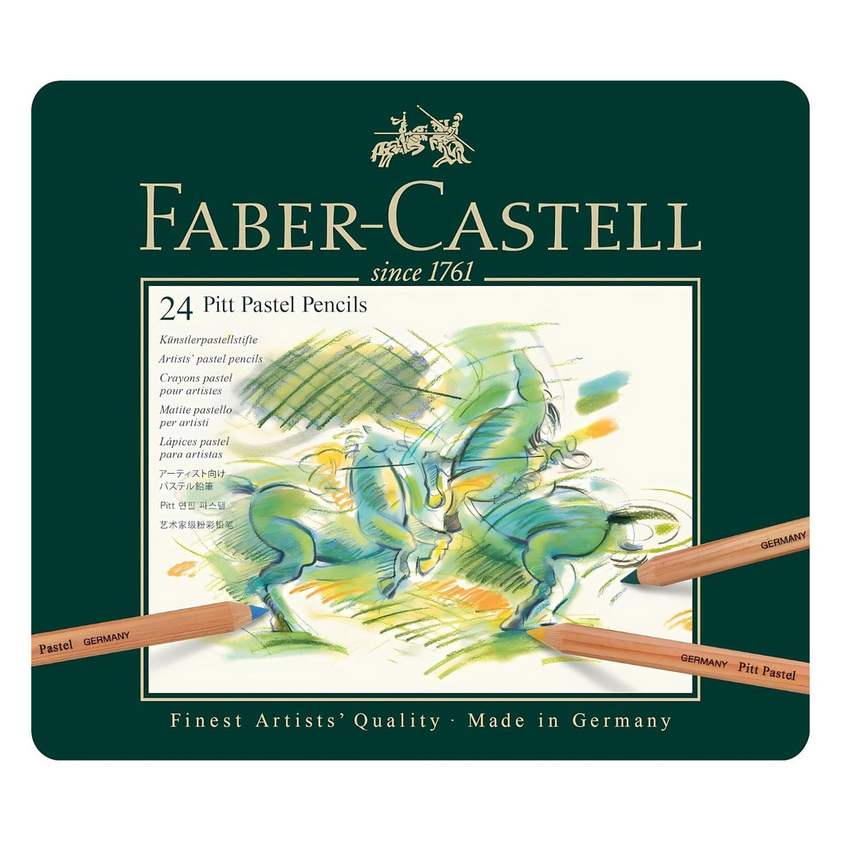 Faber-Castell Pitt - Set 24 Lápices Pastel