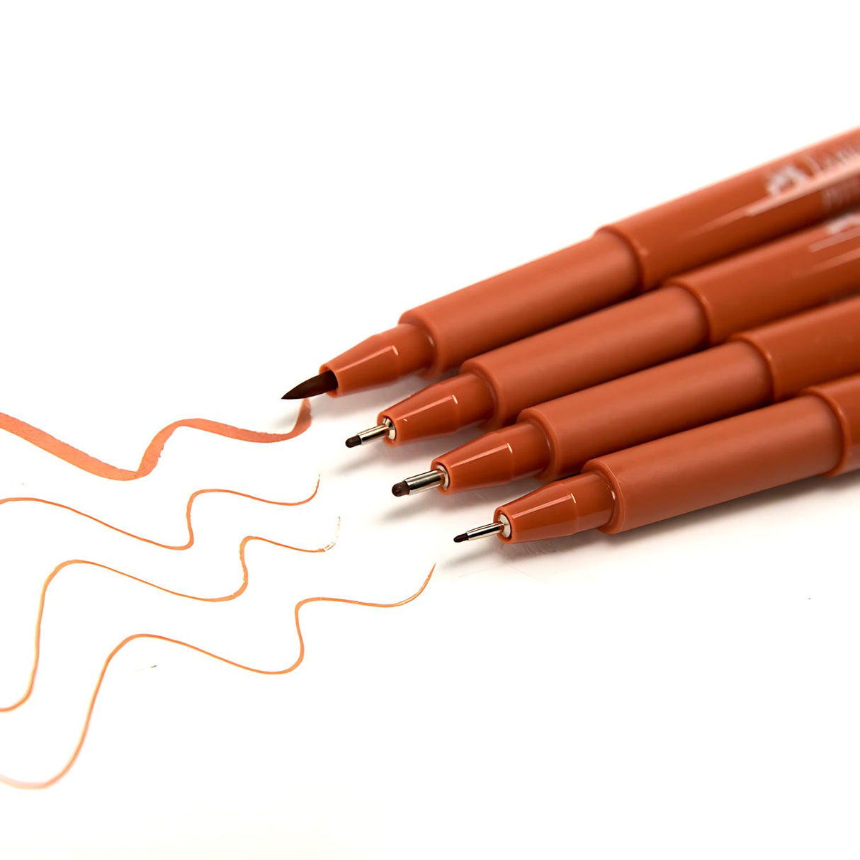 Faber-Castell Pitt - Set 4 Tiralíneas Sanguina