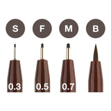 Faber-Castell Pitt - Set 4 Tiralíneas Sepia