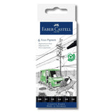 Faber Castell - Set 6 Tiralíneas Ecco Pigment