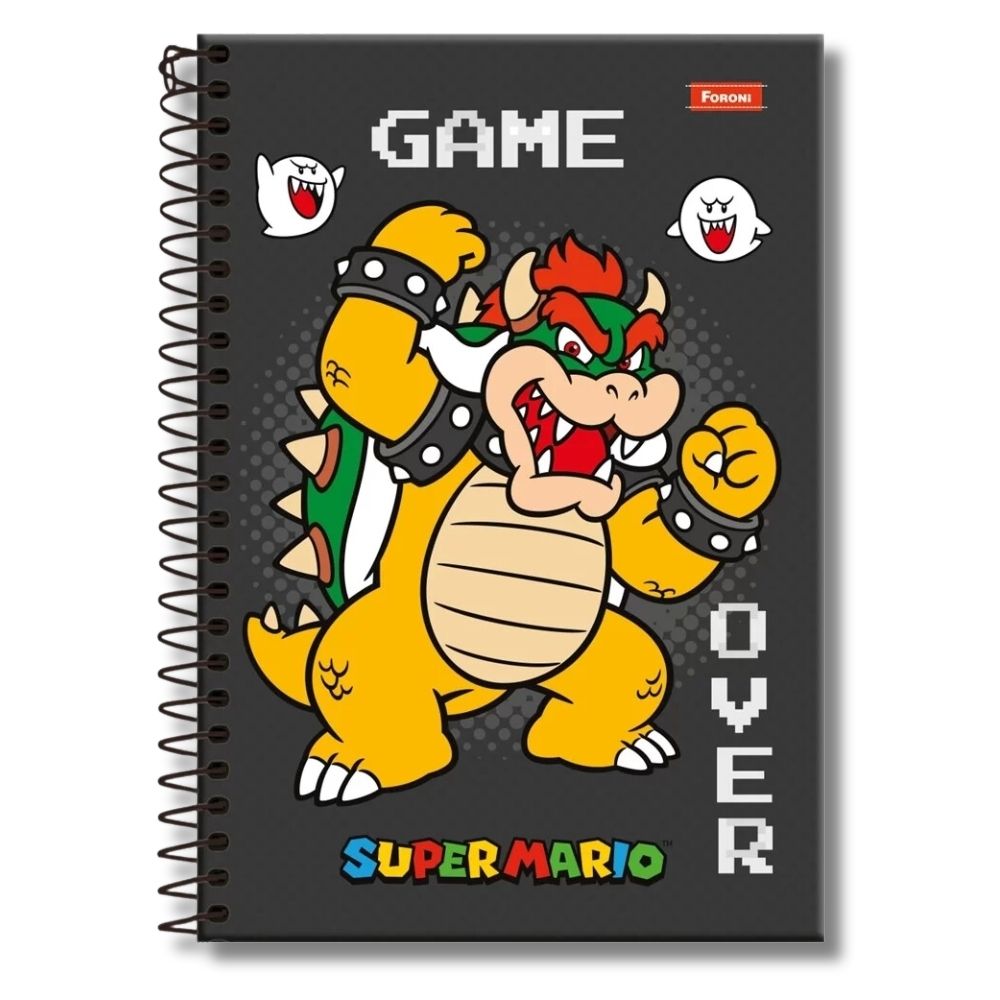 Foroni - Cuaderno Triple Nintendo 120 hojas Mario Bros