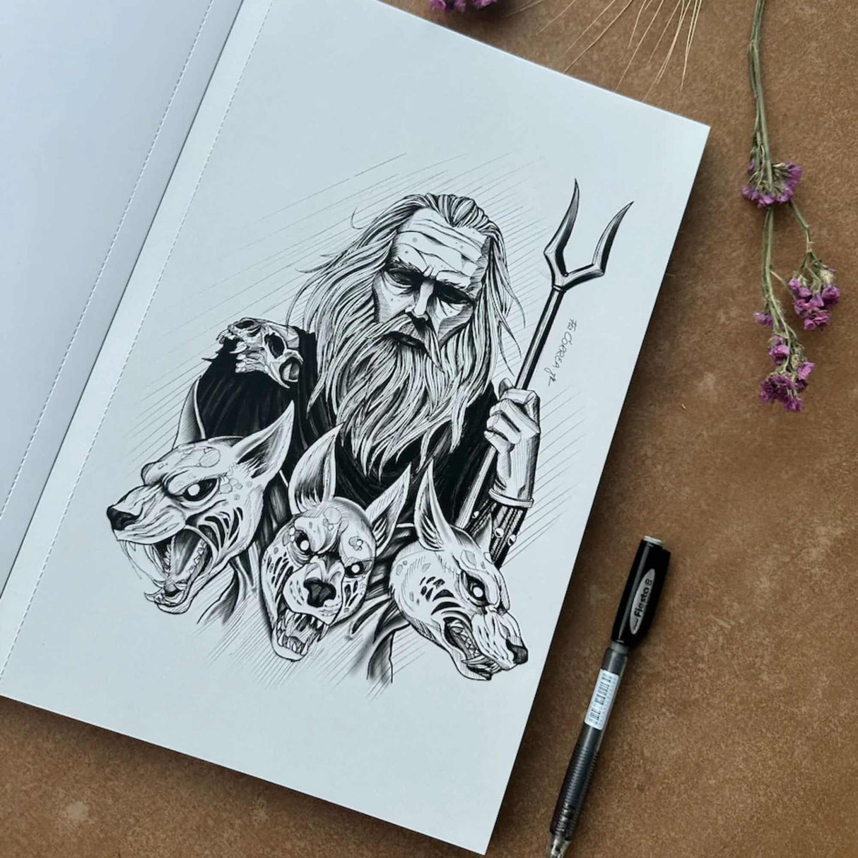 Dioses x Hojas Negras - Francisco Correa