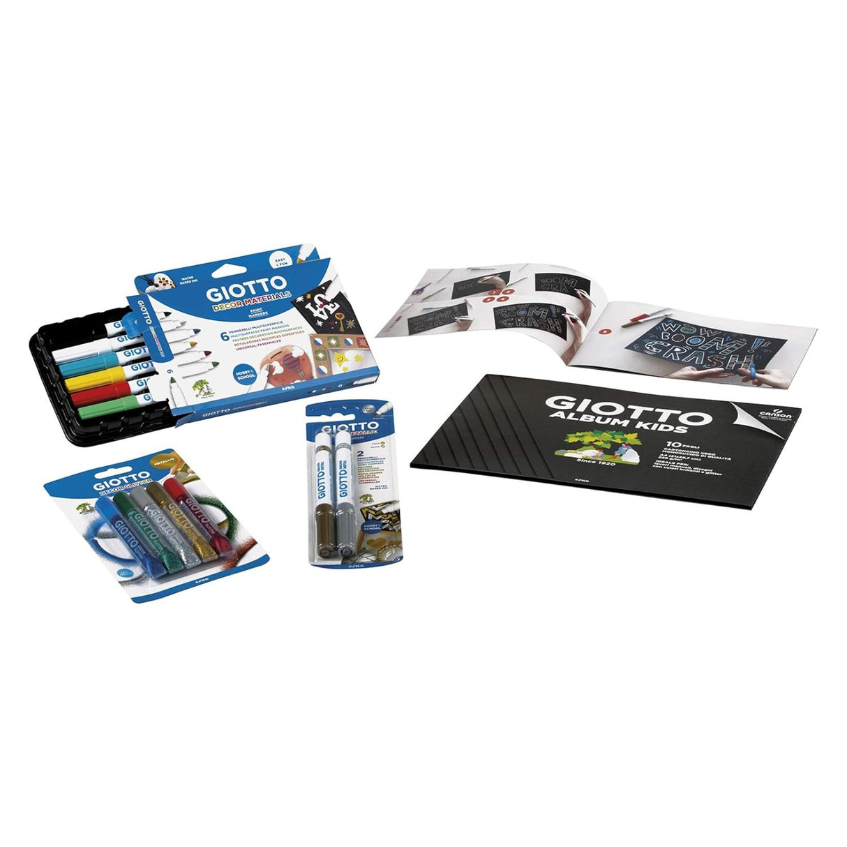 Giotto Art Lab - Kit Lápices Crazy Black