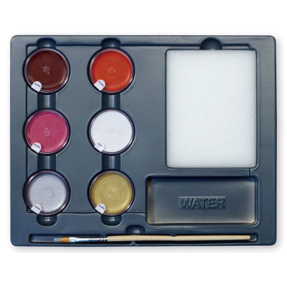 Giotto Make Up - Set 6 Pinta Carita Maquillaje Colores Glam