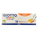 Giotto - Set 12 Témperas Colores 15 ml