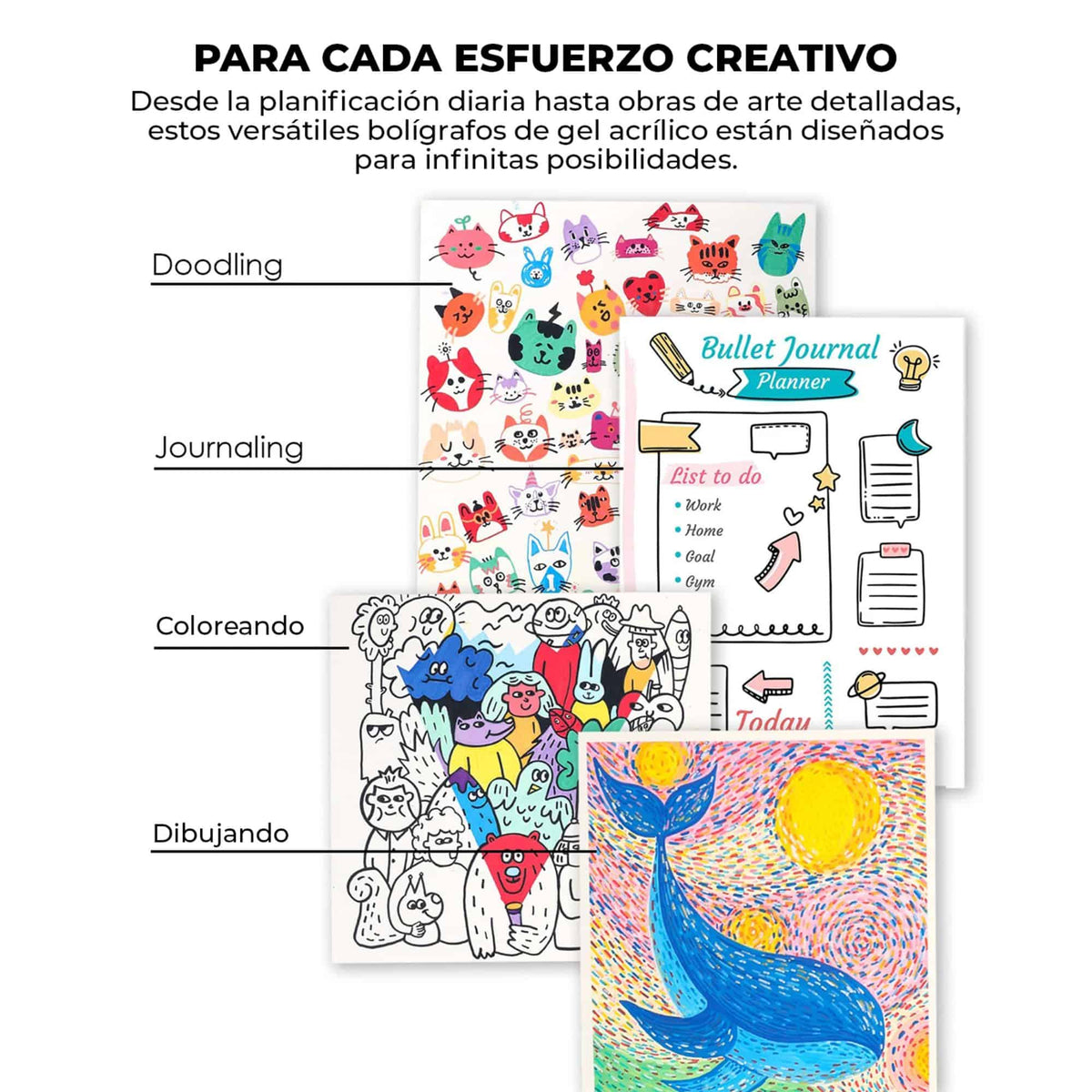 Grabie Bold & Bright - Kit Marcadores Acrílicos y Libro Essential