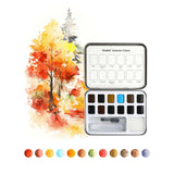 Grabie Coloring Club - Kit Acuarelas Autumn Libreta y Libro