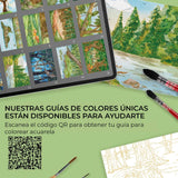 Grabie Coloring Club - Kit Acuarelas Forest Libreta y Libro