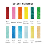 Grabie Coloring Club - Kit Acuarelas Navidad Libreta y Libro