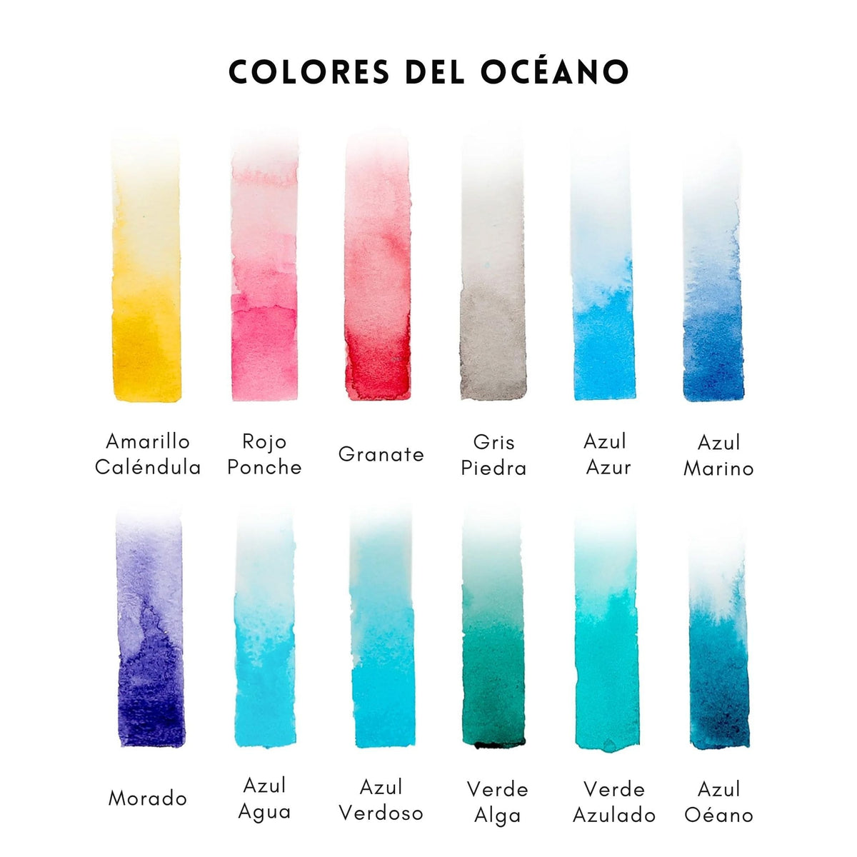 Grabie Coloring Club - Kit Acuarelas Ocean Libreta y Libro