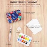 Grabie - Set 12 Acuarelas Essential