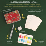 Grabie - Set 12 Acuarelas Navidad