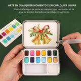 Grabie - Set 12 Acuarelas Navidad