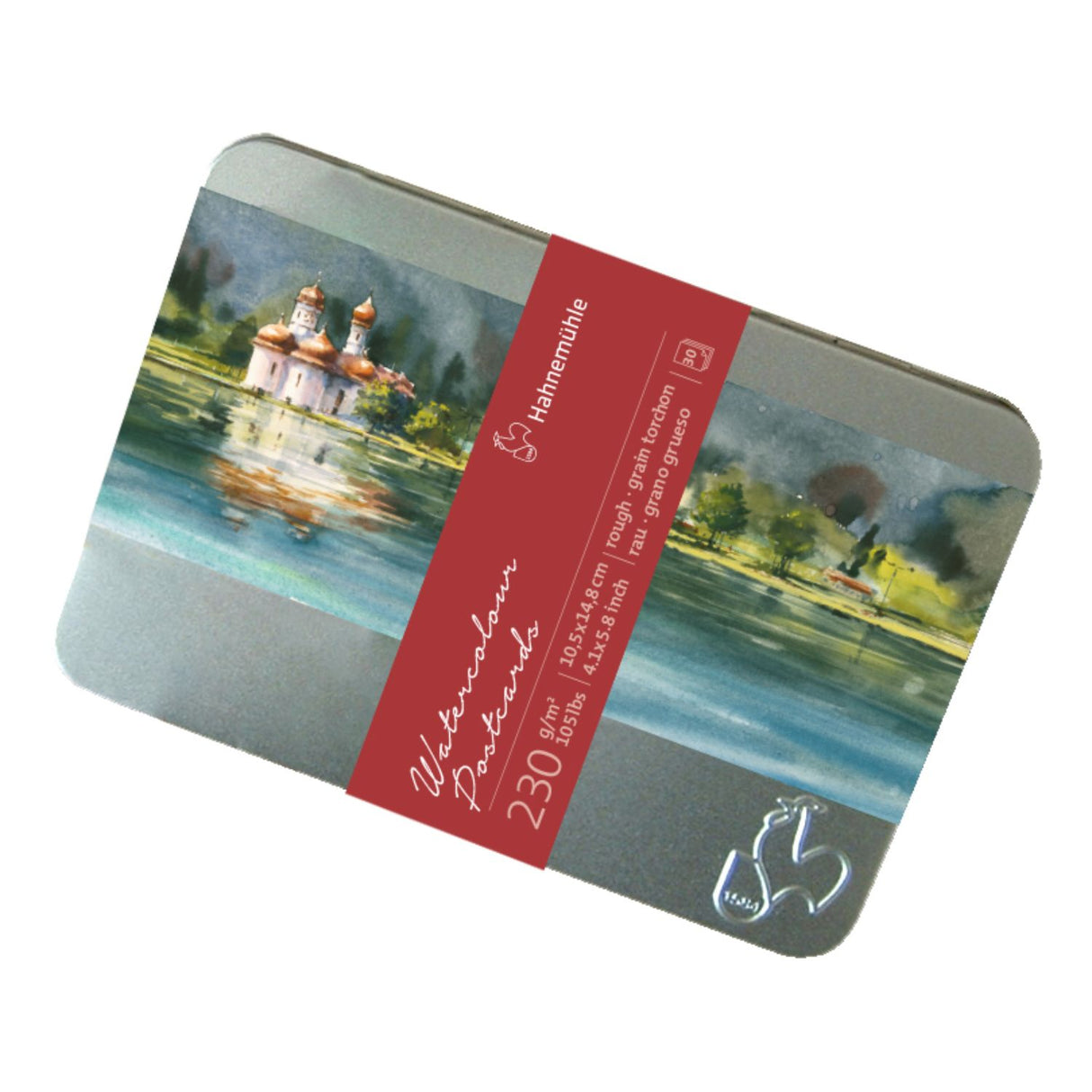Hahnemühle - Postales para Acuarela 10,5 x 14,8 cm 30 hojas 230 g/m2