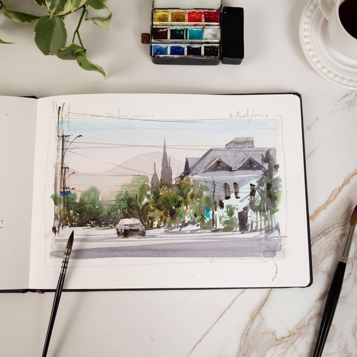 Hahnemühle Watercolour Book - Sketchbook Acuarela 30 Hojas 200 g/m2