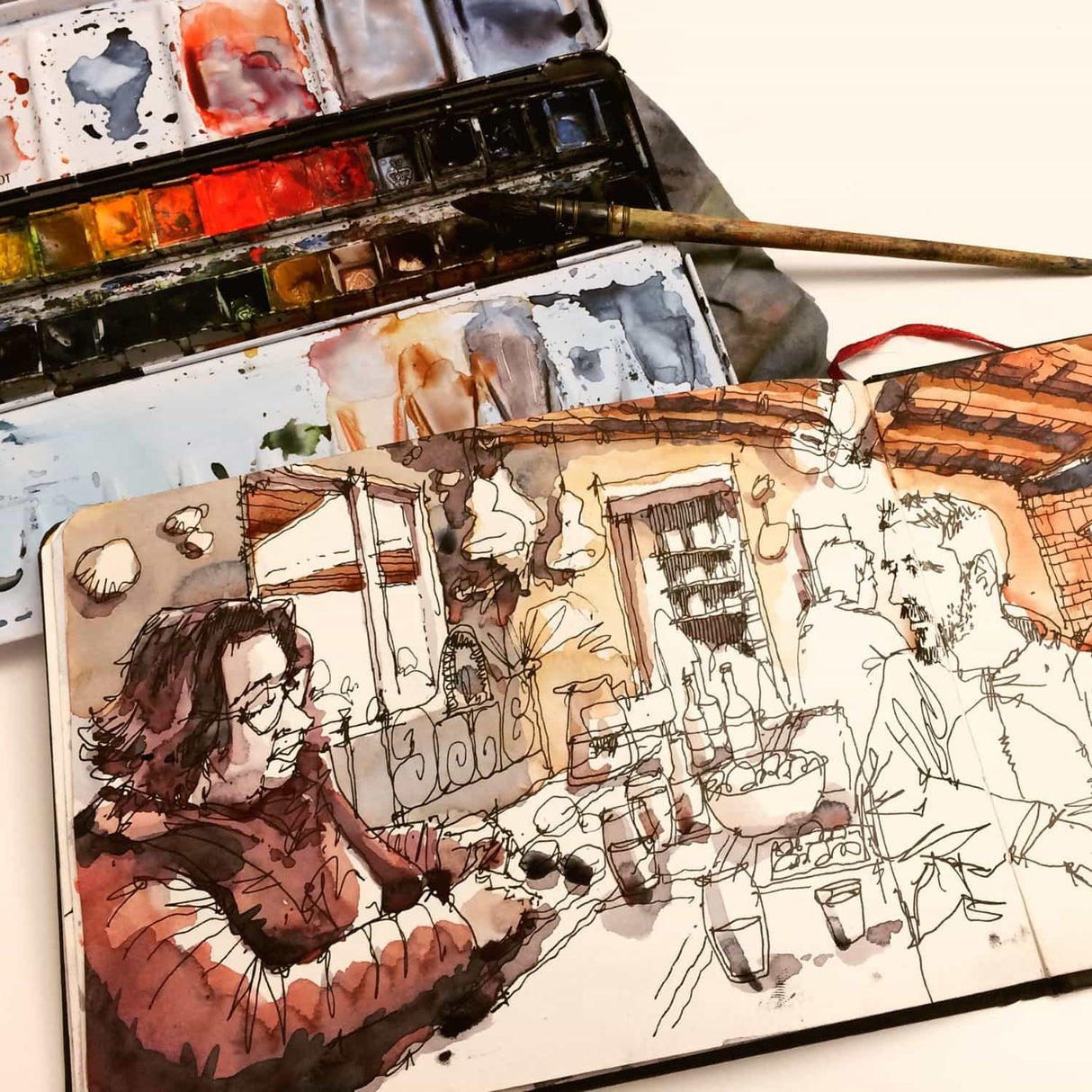 Hahnemühle Watercolour Book - Sketchbook Acuarela 30 Hojas 200 g/m2