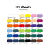 Himi - Set 36 Gouache Potes 12 g